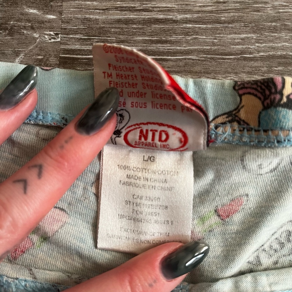 Vintage Betty Boop Pj Pants - Picture 5 of 6